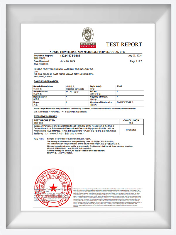 2000 BK Series testrapport